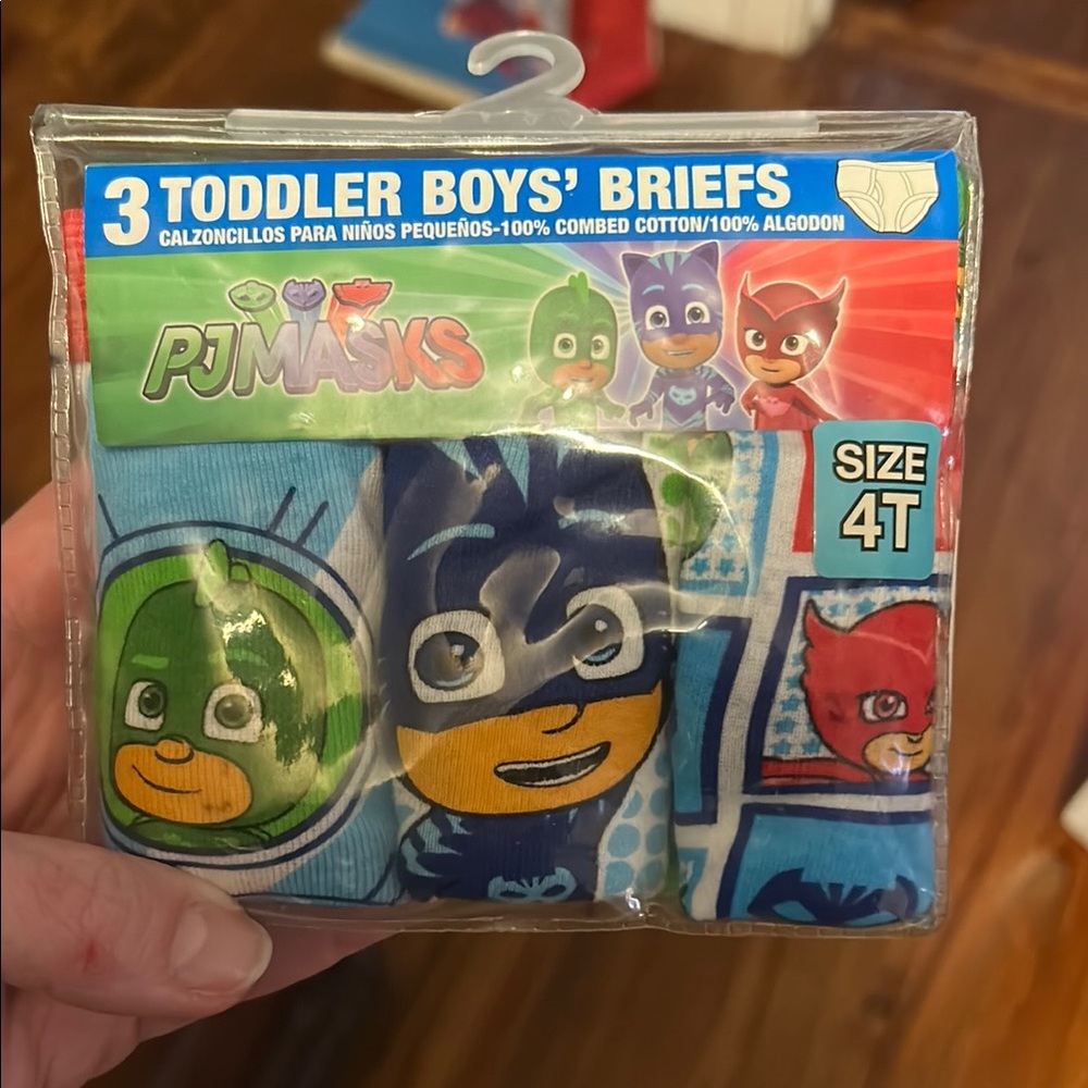 New In Box PJ Masks Toddler Boys' Briefs 3-Pack